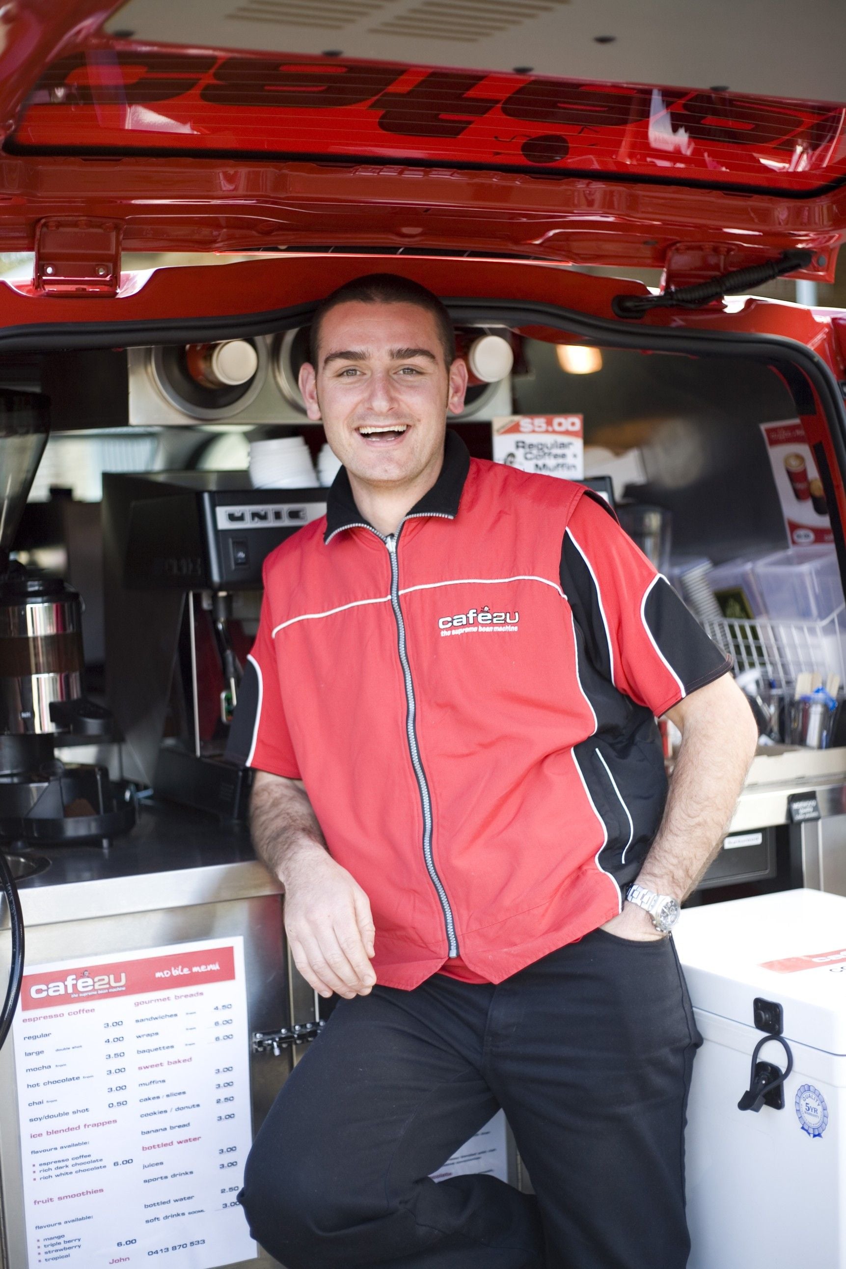 Mobile coffee king takes world by storm Mobile coffee king takes world by storm